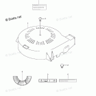 DF 140AX RING GEAR COVER