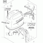 DF 175ZX Engine Cover (DF175T)