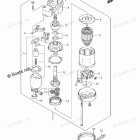 DF 175ZX STARTING MOTOR