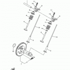 EF2000ISCH Распределительный вал и клапана