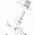 EF2000IS EF2000IS Коленчатый вал и Поршень