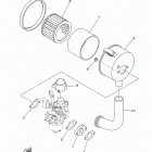 EF3000IS/EF3000ISEM/EF3000ISEB Впускная система
