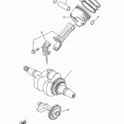 EF5200DEQ/EF5200DQ Коленчатый вал и Поршень