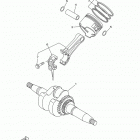 EF4500ISE Коленчатый вал и Поршень