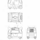 EF3000ISEC/EF3000ISEB Наклейки предупреждения