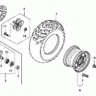 TRX420TE Переднее колесо