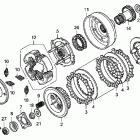 TRX420TE Сцепление