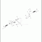 XL883N 4LE2 IRON 883 (2022) FOOTRESTS, RIDER, MID-CONTROL