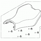 TRX680FA Сидение