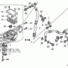 TRX420FE Главный тормозной цилиндр -передний