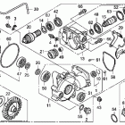 TRX420FE Передний редуктор