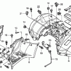 TRX420TE Заднее крыло
