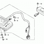 TRX680FA Спидометр