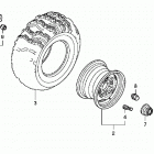 TRX680FA Заднее колесо