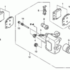 TRX420TE Передний тормозной суппорт