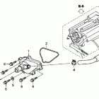 TRX420TE Крышка водяной помпы