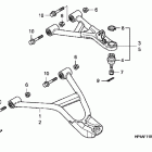 TRX420TE Front arm (2wd)