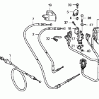 TRX420TE Рычаги ,переключатели ,троса