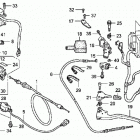 TRX680FA Рычаги ,переключатели ,троса