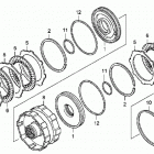 TRX680FA Сцепление (2-3)