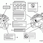 TRX420TE Лейбл предостережения