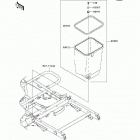 Mule 600 (KAF400-B1) Optional parts(frame)