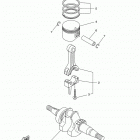 EF1000ISC Коленчатый вал и Поршень