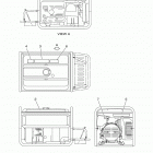 EF6600DEC/EF5200DEC/YG5200DC/YG6600DEC/YG6600DC Наклейки предупреждения