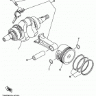 EF1600C Коленчатый вал и Поршень