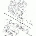 EF6600DEC/EF5200DEC/YG5200DC/YG6600DEC/YG6600DC Starting motor electric start model