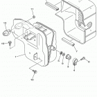 YG4000DX_DEC EF4000DEX/YG4000DX Выхлопная система