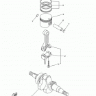 EF1000IS Коленчатый вал и Поршень