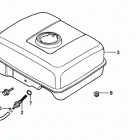 EZ1400 Топливный бак
