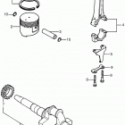 ED1000 Crankshaft@piston@rings