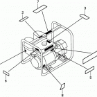 EN3500 Наклейки предупреждения