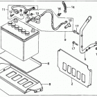 EM3500SX Battery@battery tray kit (em-sx)