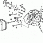 EXW171S Головка цилиндра