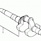 EG1500K4 Коленвал