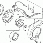 EX650 Ex  /  em650 flywheel@ignition coil
