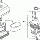 EG2500XK1 Воздухозаборник