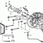 EU6500IS Головка цилиндра