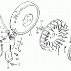 EG1500K4 Маховик