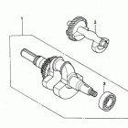EB5000XK1 Коленвал