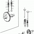 EG1500K3 Распределительный вал и клапана