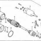 ES4500K1 Es4500 starter motor k0-k1