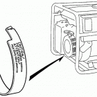 EB3500X Recoil starter cover