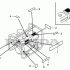 EZ3500 Наклейки предупреждения