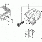 EG2500XK1 Глушитель