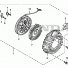 EB2500C Ручной стартер