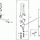 E2500K4 Поршни и шатуны